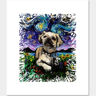 Shih Tzu Night 3 Posters and Art